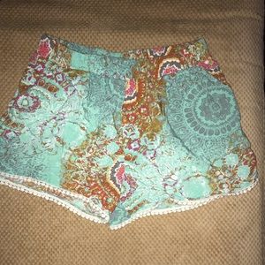 Paisley shorts